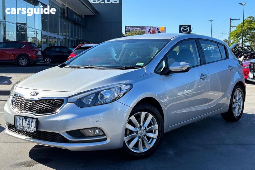 Silver 2014 Kia Cerato Hatchback S