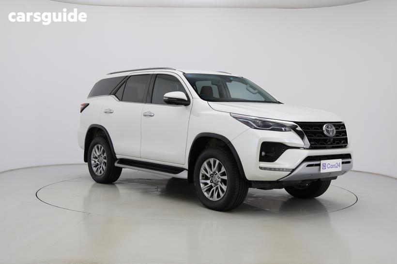 White 2021 Toyota Fortuner Wagon Crusade