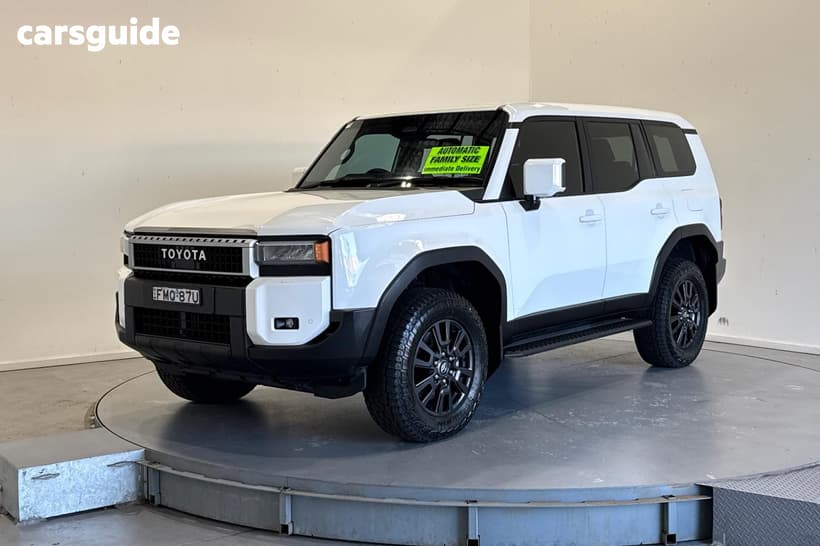 White 2024 Toyota Landcruiser Prado Wagon Gx