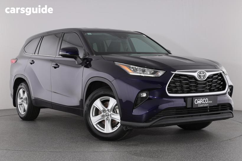 Blue 2021 Toyota Kluger Wagon Gxl 2Wd