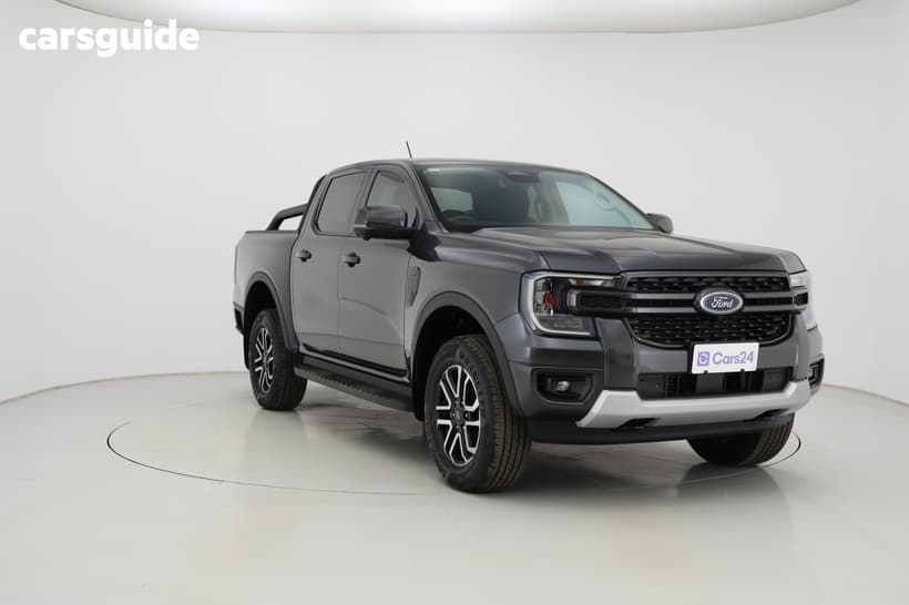 Grey 2024 Ford Ranger Double Cab Pick Up Sport 2.0 (4X4)
