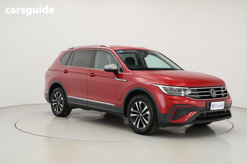 Red 2022 Volkswagen Tiguan Wagon Allspace 162Tsi Adventure