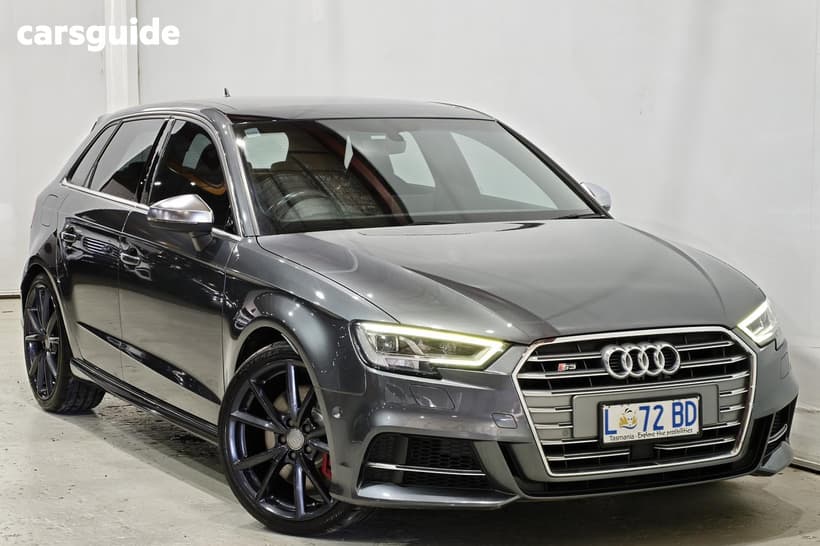 Grey 2016 Audi S3 Hatchback Sportback 2.0 Tfsi S Tronic