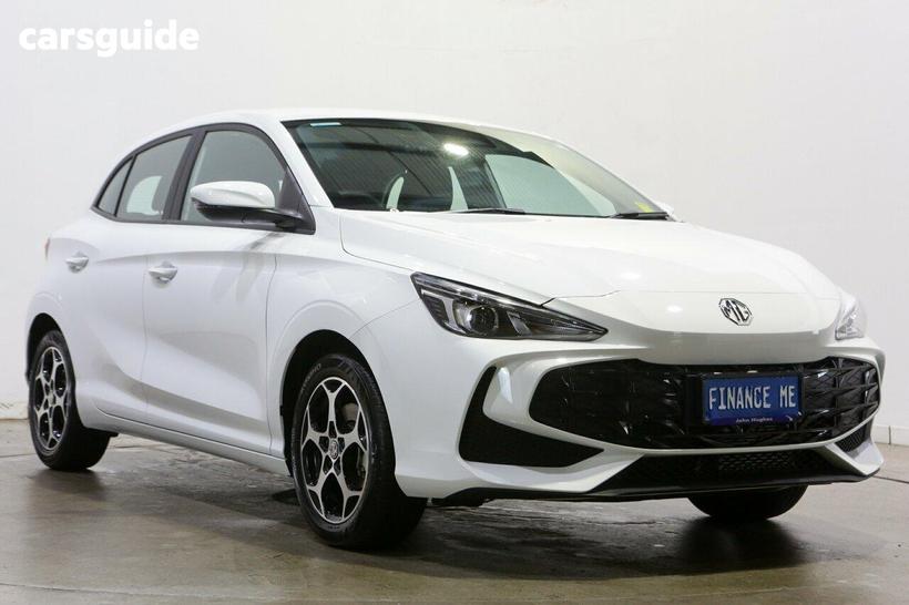 White 2025 MG MG3 Hatchback Excite