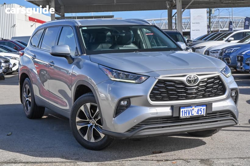 Silver 2023 Toyota Kluger Wagon Gxl Awd