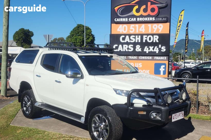 White 2020 Mitsubishi Triton Double Cab Pick Up Glx-R (4X4)