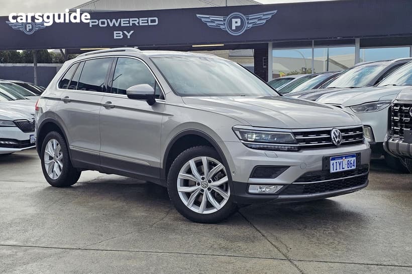 Silver 2017 Volkswagen Tiguan Wagon 140 Tdi Highline