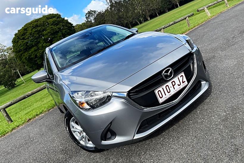 Silver 2017 Mazda 2 Hatchback Maxx