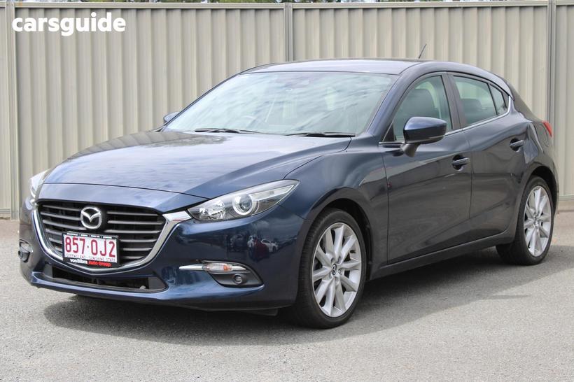 Blue 2017 Mazda 3 Hatchback Sp25