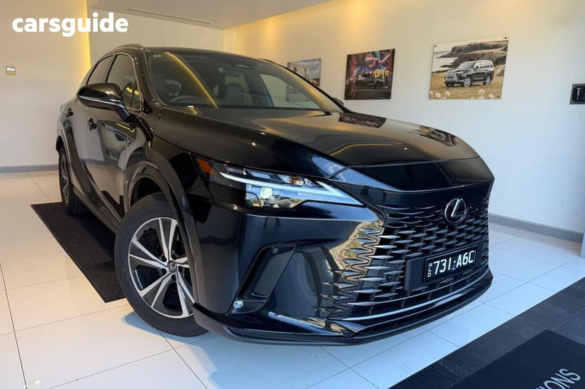 Black 2025 Lexus RX350H Wagon Luxury 2Wd Hybrid