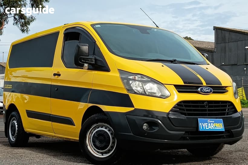Yellow 2014 Ford Transit Custom Van 290S (Swb)