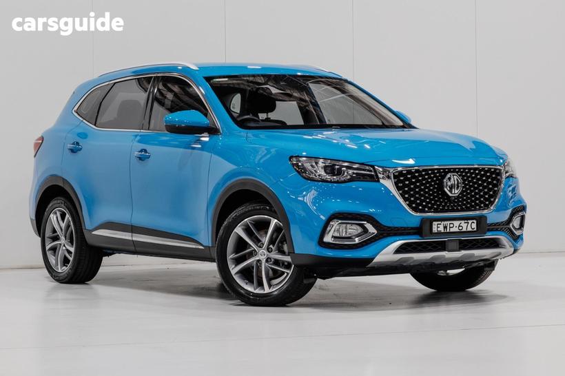 Blue 2022 MG HS Wagon Excite
