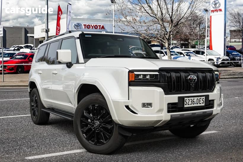 White 2024 Toyota Landcruiser Prado Wagon Kakadu