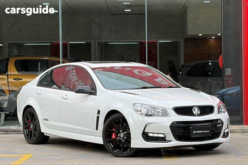 White 2017 Holden Commodore Sedan Ss-V Redline