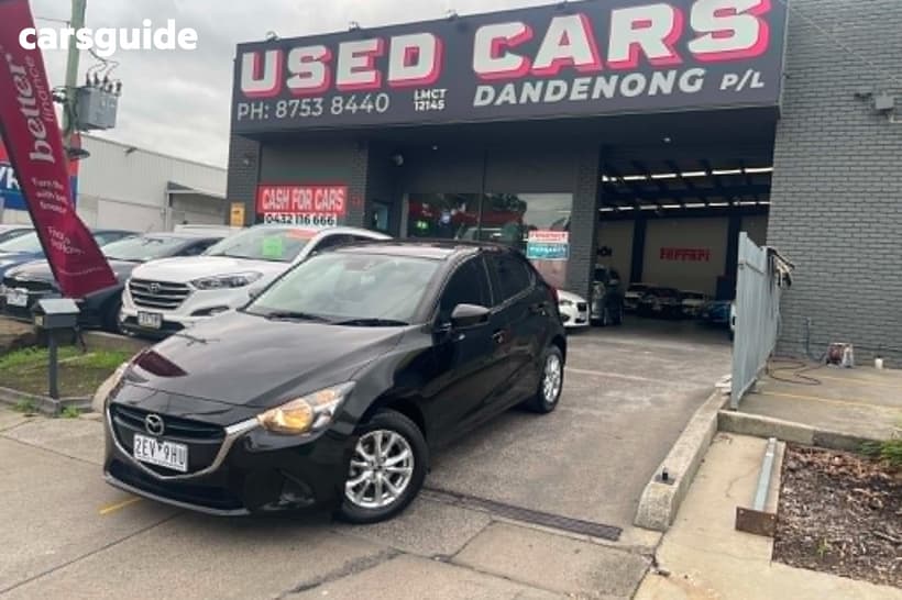 Black 2017 Mazda 2 Hatchback Maxx