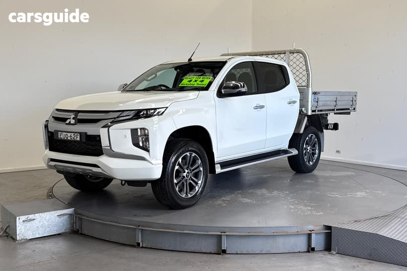 White 2022 Mitsubishi Triton Double Cab Pick Up Gls (4X4)