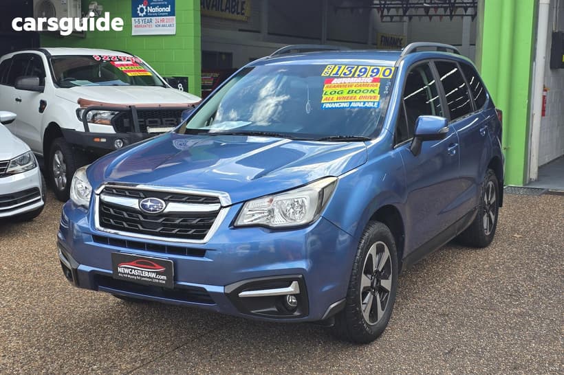 Blue 2018 Subaru Forester Wagon 2.5I-L