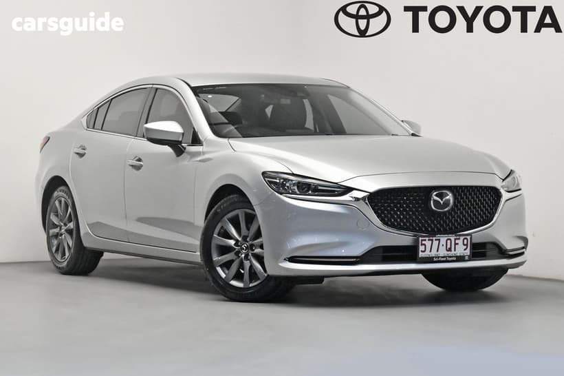 Silver 2021 Mazda 6 Sedan Sport