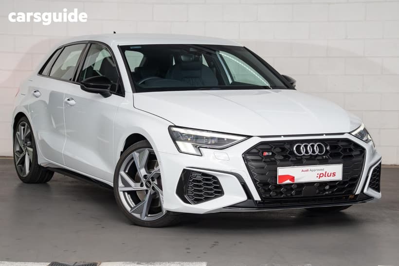 White 2023 Audi S3 Sportback 2.0 Tfsi Quattro