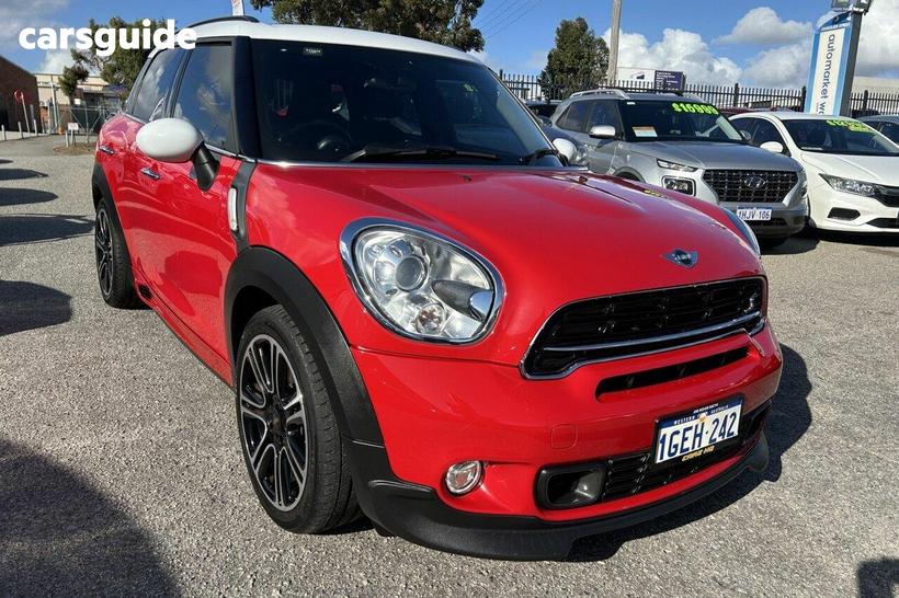 Red 2016 Mini Cooper SUV S COUNTRYMAN