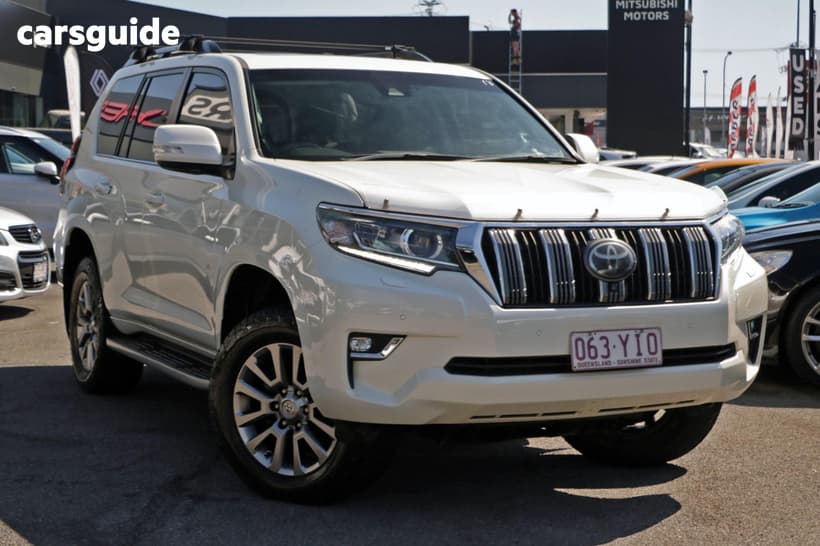 White 2018 Toyota Landcruiser Prado Wagon Kakadu (4X4)