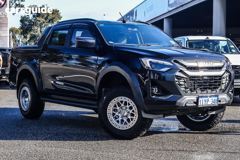 Black 2026 Isuzu D-MAX Crew Cab Utility X-Terrain (4X4)
