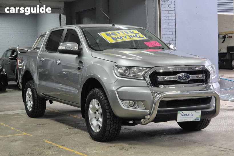 White 2015 Ford Ranger Dual Cab Utility Xlt 3.2 (4X4)
