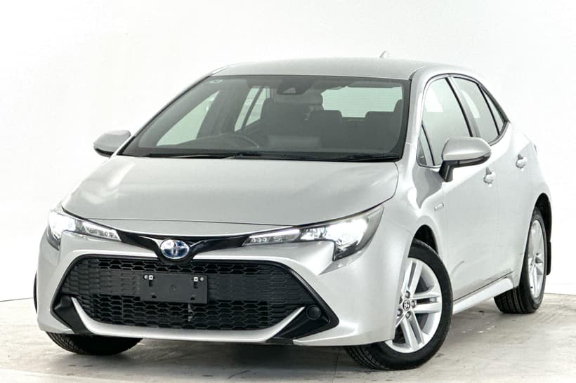 Silver 2022 Toyota Corolla Hatchback Ascent Sport Hybrid