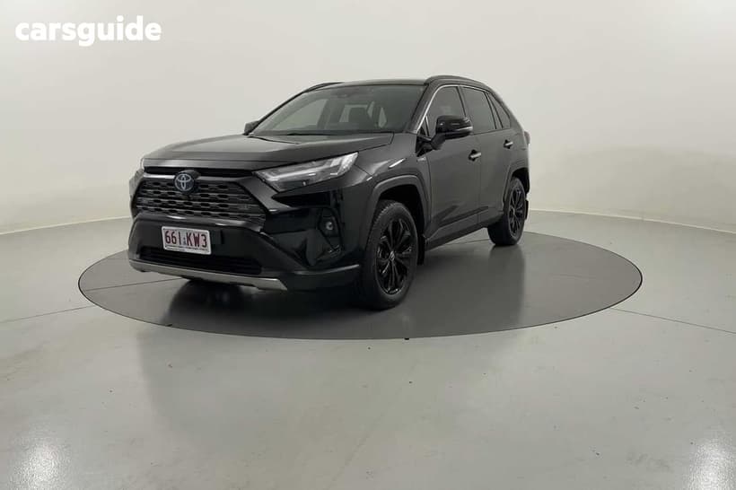 Black 2024 Toyota RAV4 Wagon Cruiser (Awd) Hybrid