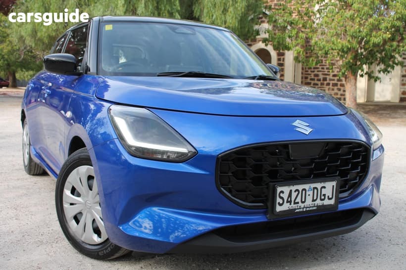 Blue 2025 Suzuki Swift Hatchback Hybrid