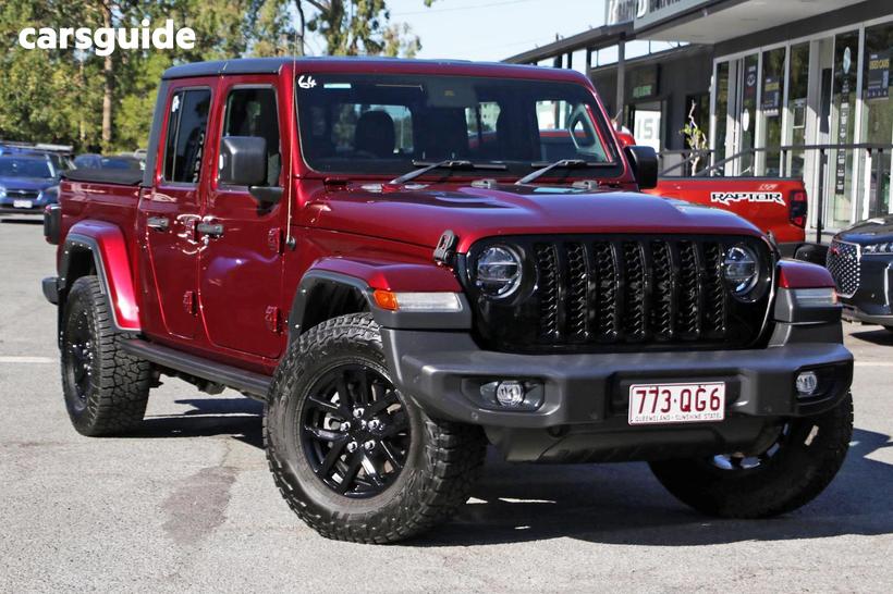 Red 2022 Jeep Gladiator Dual Cab Utility Night Eagle (4X4)