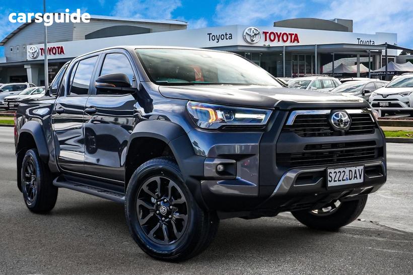 Grey 2024 Toyota Hilux Double Cab Pick Up Rogue 48V (4X4)