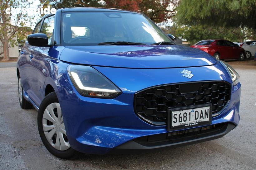 Blue 2024 Suzuki Swift Hatchback Hybrid