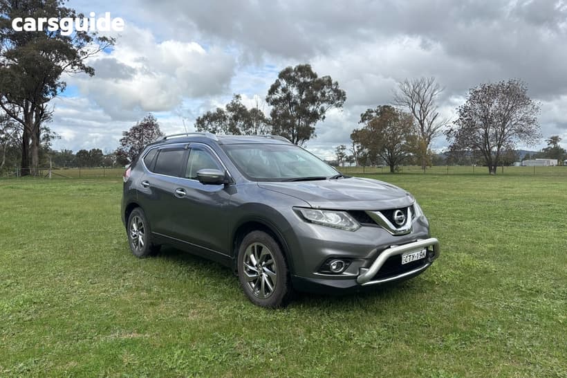 Grey 2014 Nissan X-Trail Wagon Tl (Fwd)