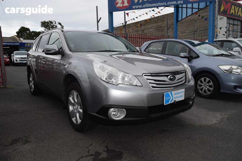 Grey 2011 Subaru Outback Wagon 2.5I