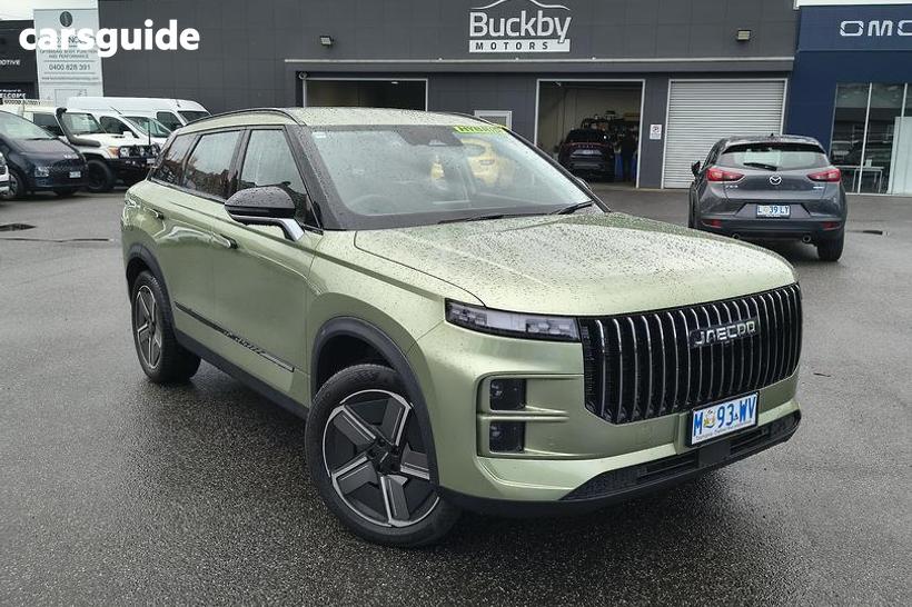 Green 2025 Jaecoo J7 Wagon Shs Track