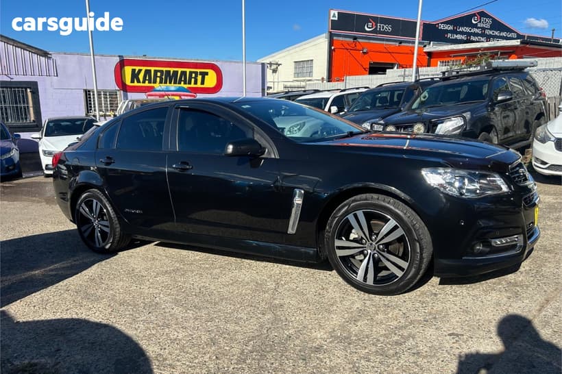 Black 2015 Holden Commodore Sedan Sv6 Storm