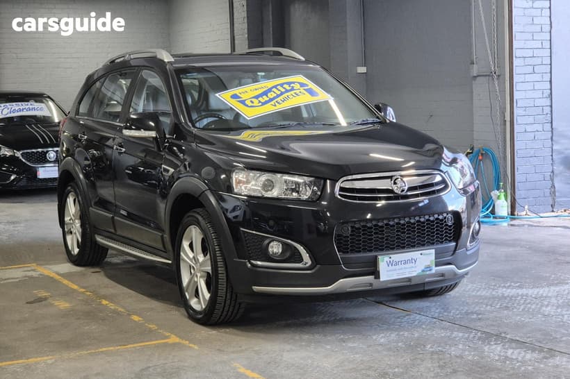 Black 2015 Holden Captiva Wagon 7 Ltz (4X4)