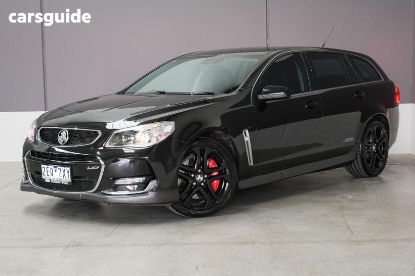 Black 2016 Holden Commodore Sportswagon Ss-V Redline