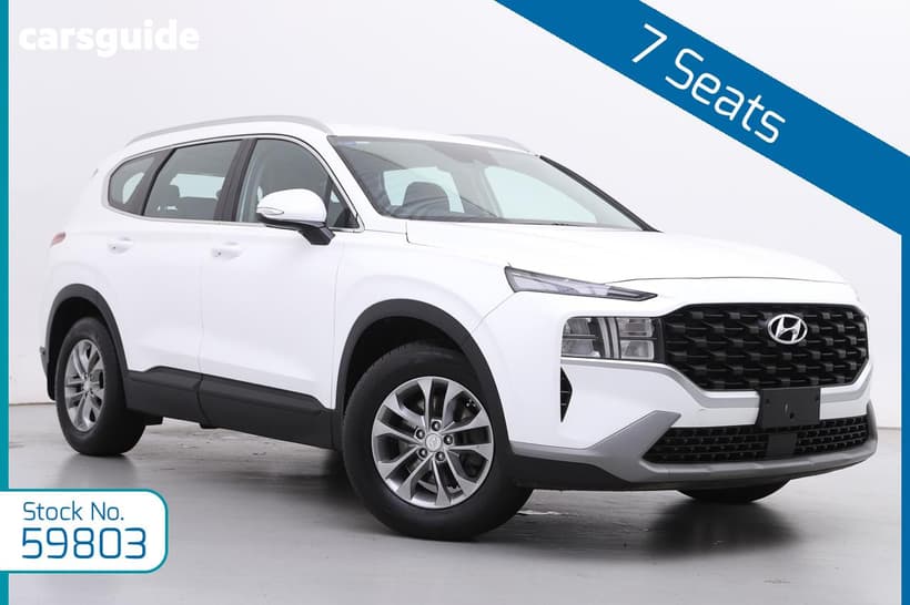 White 2023 Hyundai Santa FE Wagon Mpi (2Wd)