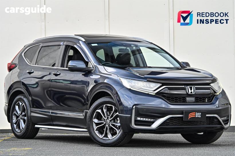 Blue 2022 Honda CR-V Wagon Vti L7 (2Wd) 7 Seats