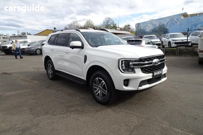 White 2025 Ford Everest Wagon Trend (4Wd)