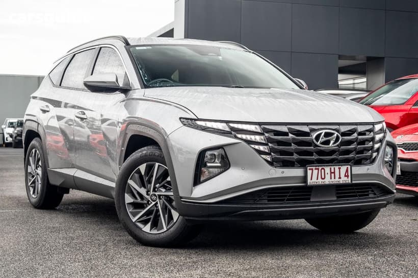 Silver 2023 Hyundai Tucson Wagon Elite (Awd)