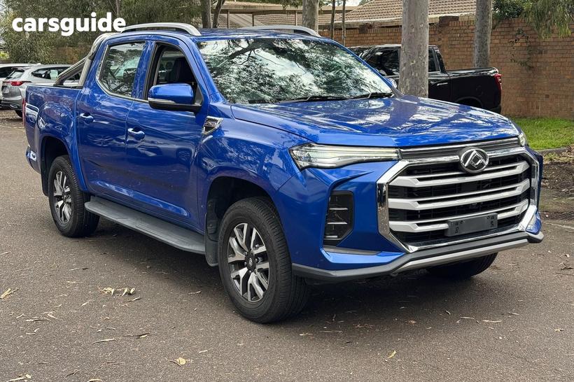 Blue 2024 LDV T60 Double Cab Utility Max Pro (4X4)