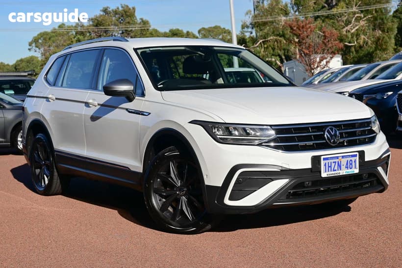 White 2023 Volkswagen Tiguan Wagon Allspace 132Tsi Life
