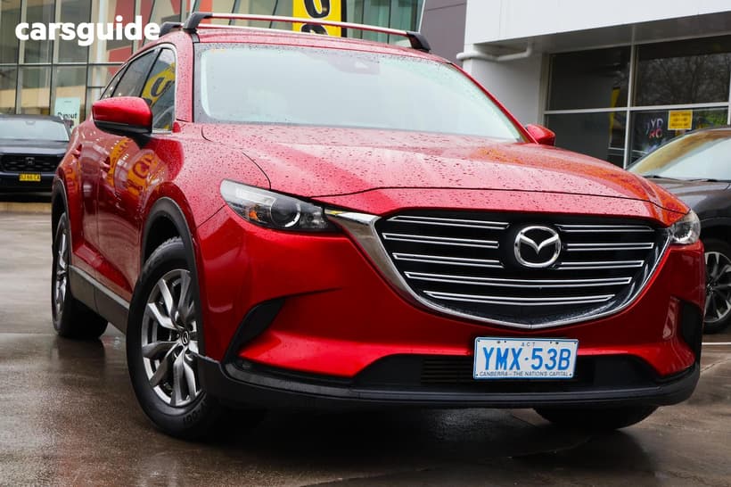 Red 2018 Mazda CX-9 Wagon Touring (Awd)
