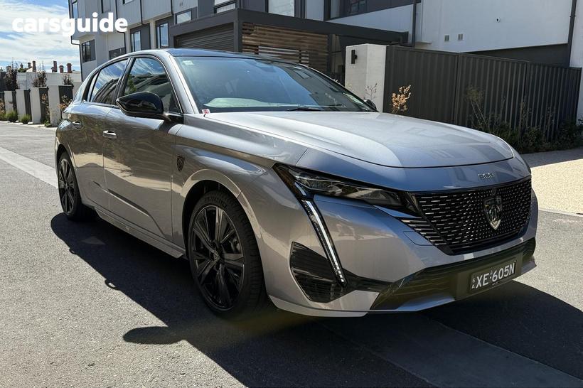 Grey 2025 Peugeot 308 Hatchback Gt Hybrid