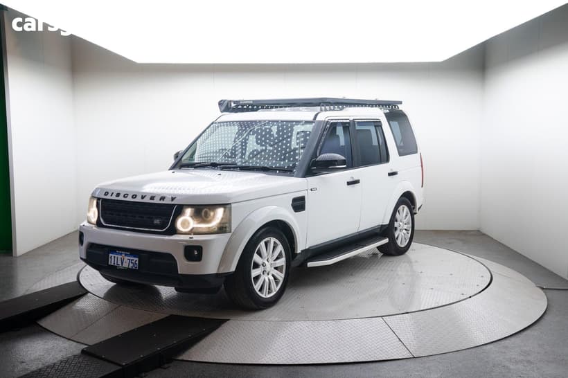 White 2014 Land Rover Discovery 4 Wagon 3.0 Tdv6