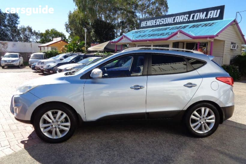 Blue 2010 Hyundai IX35 Wagon Highlander (Awd)