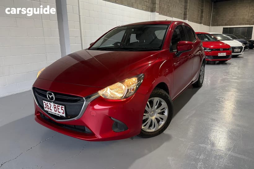 Red 2014 Mazda Mazda2 Hatch NEO DJ